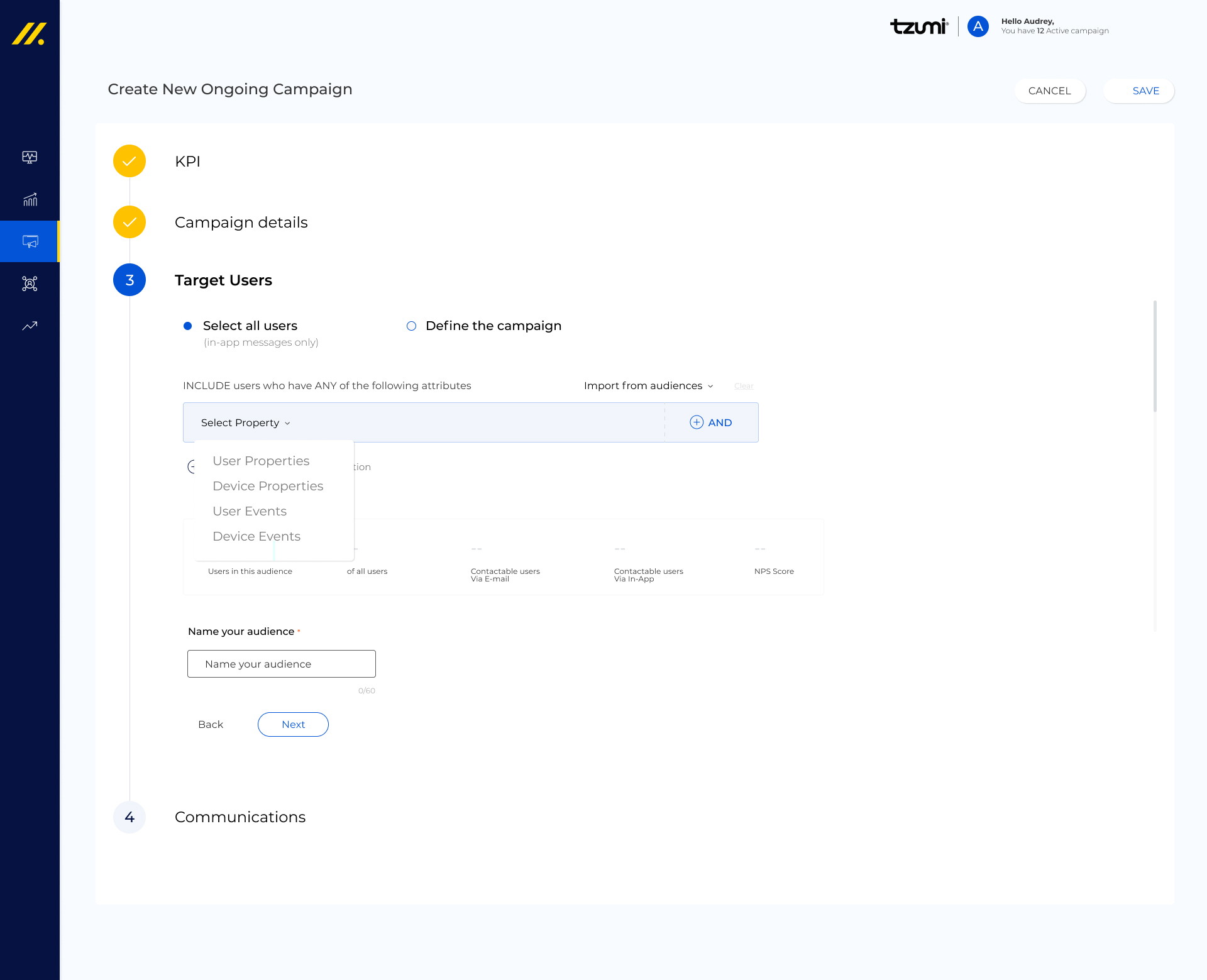 Dropdown component — Default, Hover, Active, Disabled states across three size variants